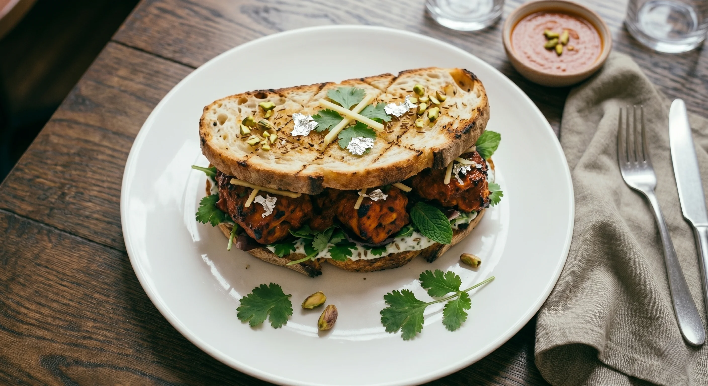 Indian-fusion halal specialties — wings, pizzas, wraps and poutine at Taj Mahal Food, London, Ontario